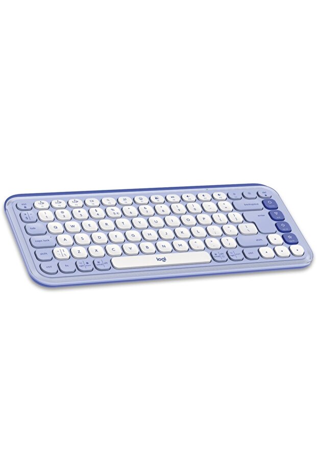 Pop Icon Wireless Keyboard, Bluetooth, Lilac - 3