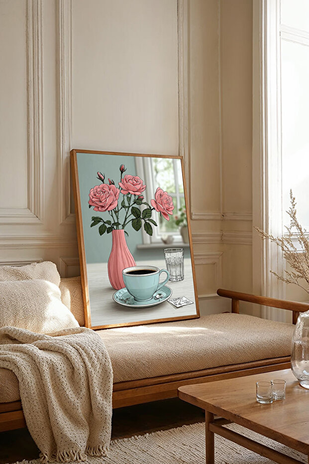One Piece Wooden Framed Painting Tk2750