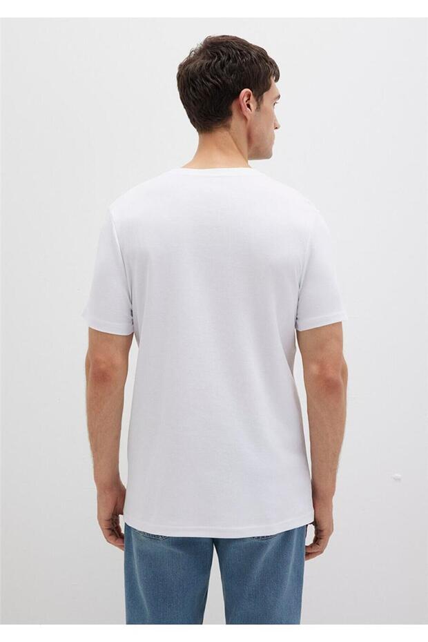 BASIC TİŞÖRT Beyaz - 4