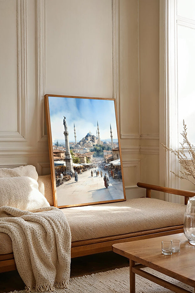 One Piece Wooden Framed Painting Tk2731