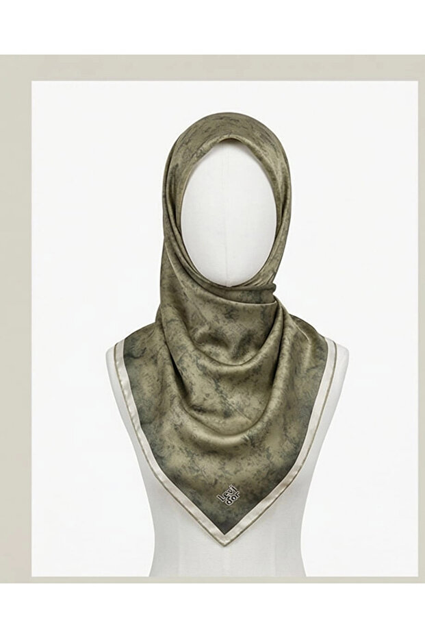 KRİSTAL EŞARP-Haki - 2