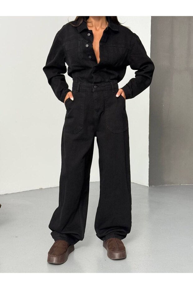 Premium Rahat Denim Tulum - 2