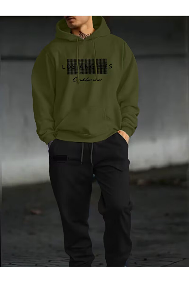 طقم هودي وبنطلون Calle 00 Deluxe Edition 3 من قماش الشيروندالو