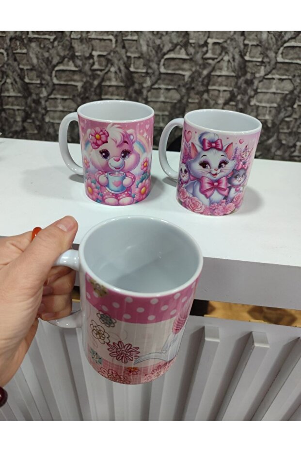 كوب على شكل حرف 1 قطعة - 4