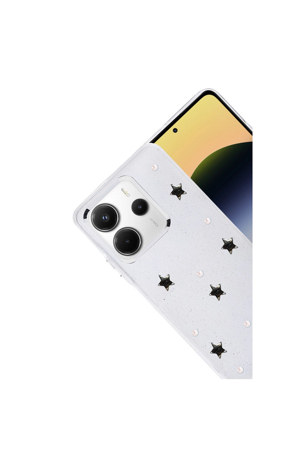 غطاء بنمط القوس لهاتف Redmi Note 14 4G - النمط 7 - 2