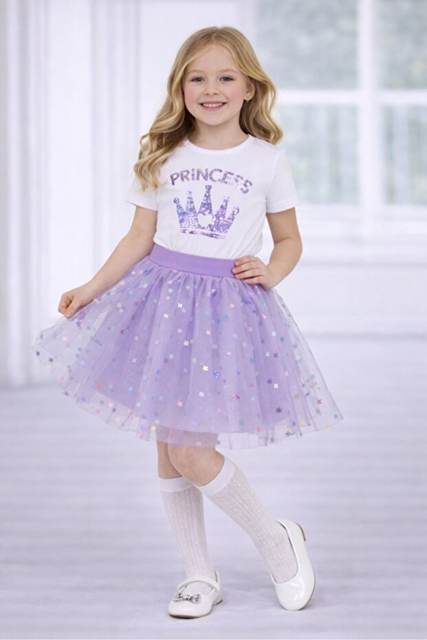 April 23 October 29 Show Outfit Girls' Tulle Skirt Set Noble 24