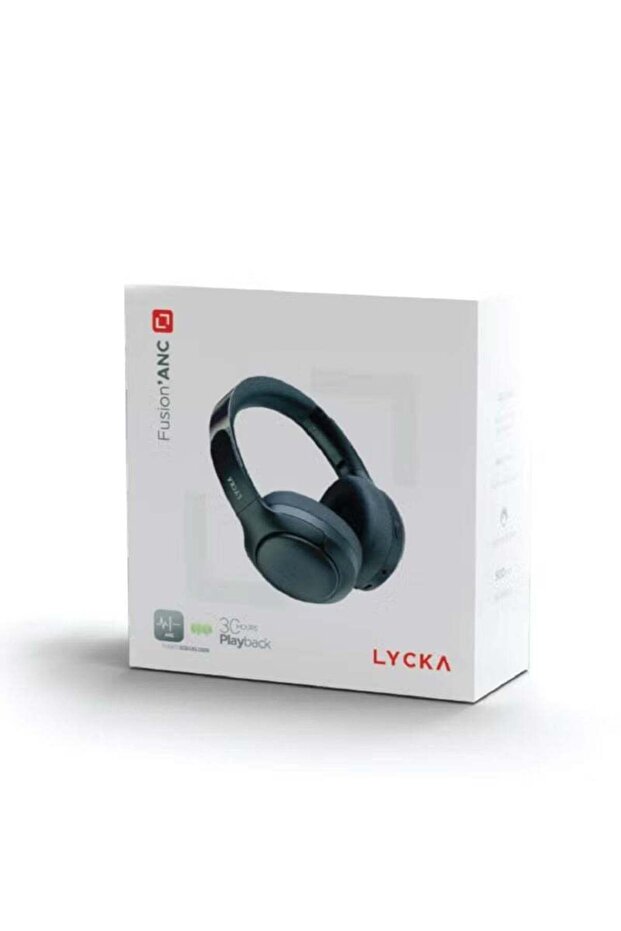 Fusion ANC Bluetooth Headphones, Active Noise Cancellation, Tuned Equalizer, 30 Hours Longest