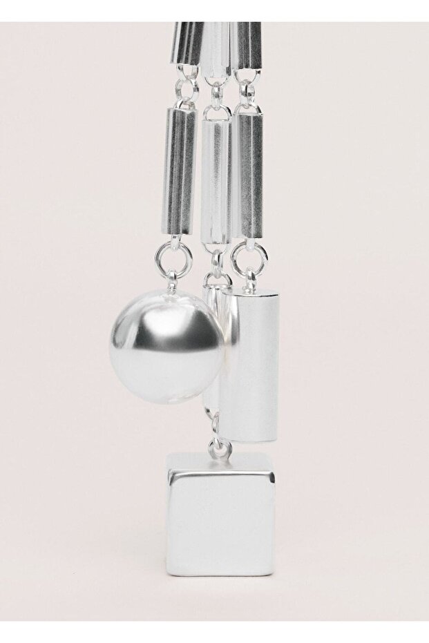 Metal parçalı kolye ucu - 4