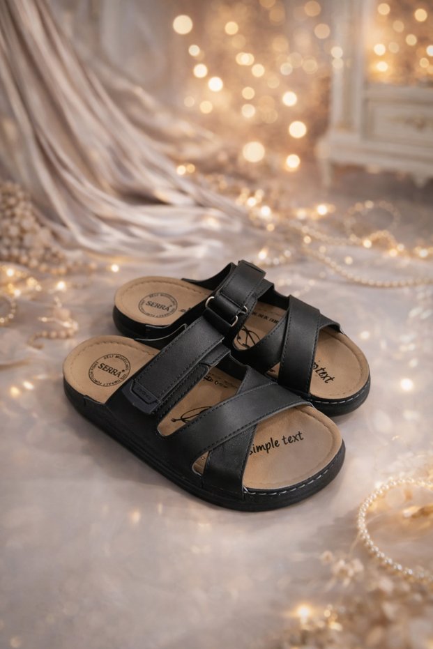 Unisex Orthopedic Anatomical Comfortable Sole Medical Medical Velcro Daily Slippers Street Slippers