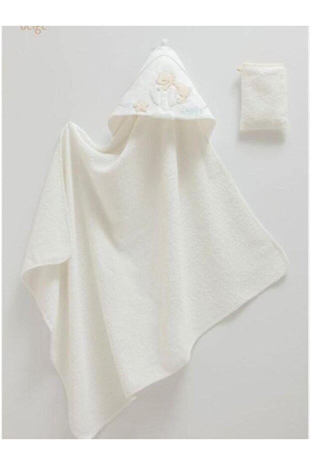 Caramell Knitted Baby Towel