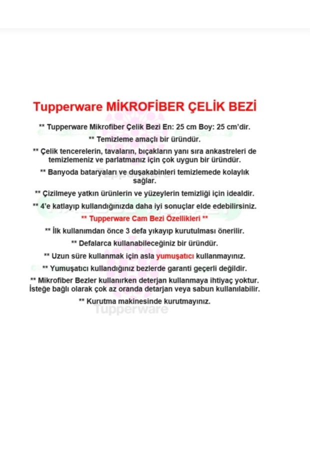 Mikrofiber Çelik Bezi - 3