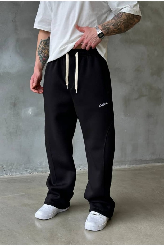 Cez Embroidery Detail Premium Baggy Tracksuit