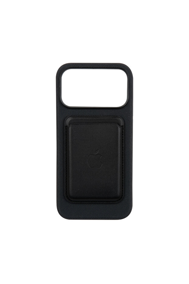 Tech Woven Black Phone Case with Magsafe Card Holder Dk394 iPhone 17 Promax