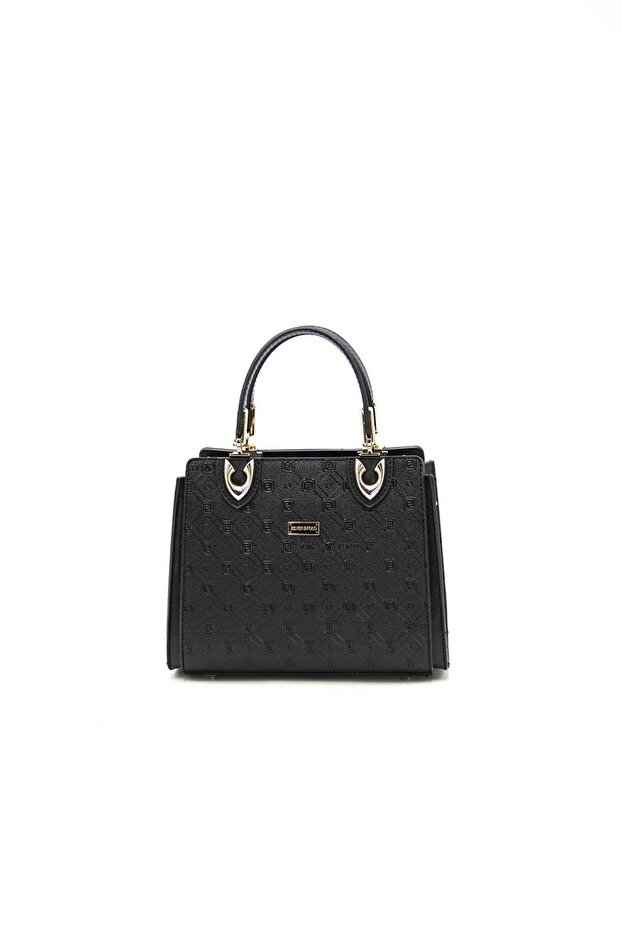 1133 Women's Hand and Shoulder Bag Black
