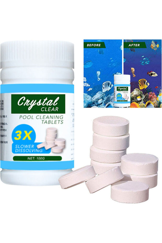Pool Cleaning Float And Purifier Tablets Kit Multicolour - 2