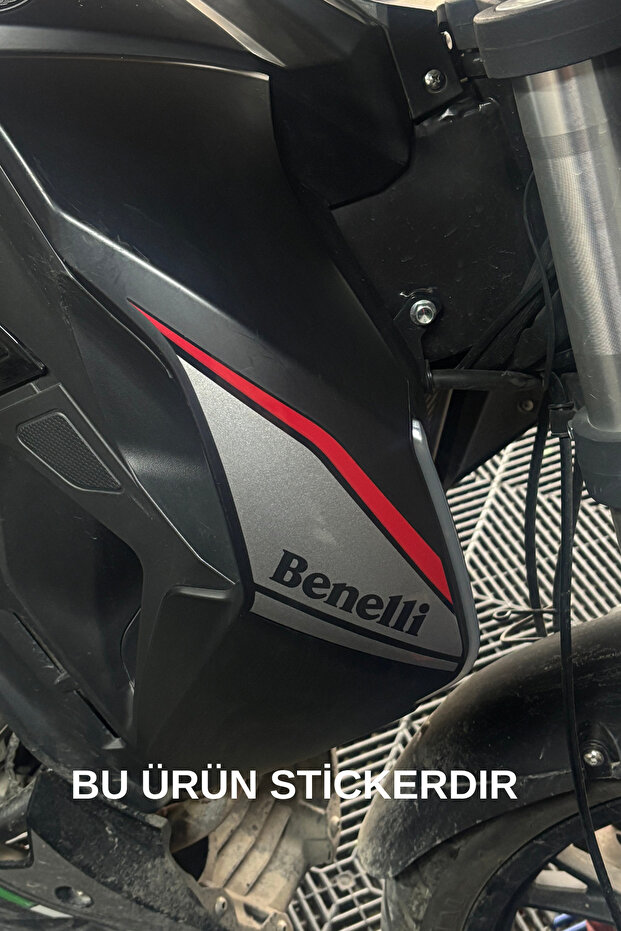 مجموعة الملصقات الأصلية (يمين ويسار) لـ Benelli 125s