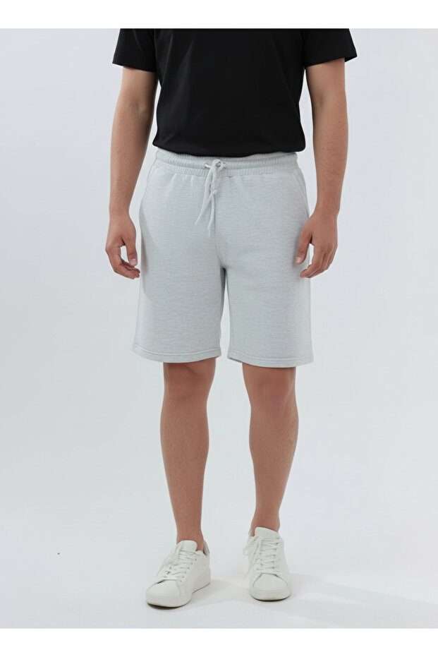 Erkek Pike Double Paça Şort Bermuda Rahat - 2