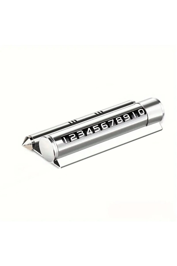 Multifunctional Car Parking Holder - Silver - 1