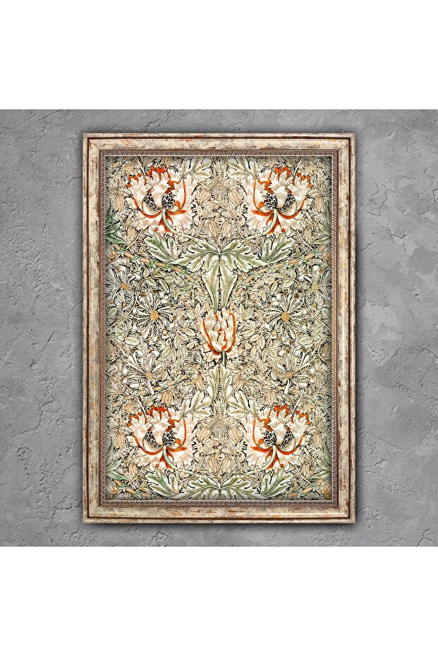 Eskitme Çerçeveli Tablo - 1