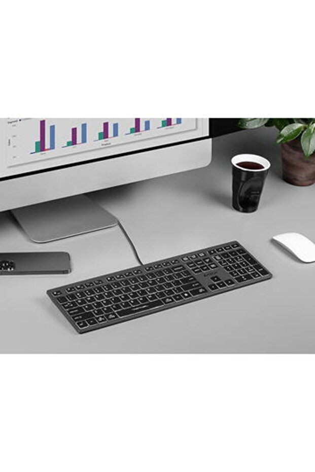 A4Tech FSTYLER FX60H Keyboard (White Backlit) - 5