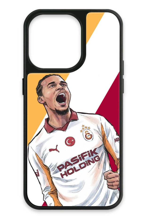 iPhone 14 Pro Compatible Leroy Sane Goal Joy Glass Licensed Phone Case