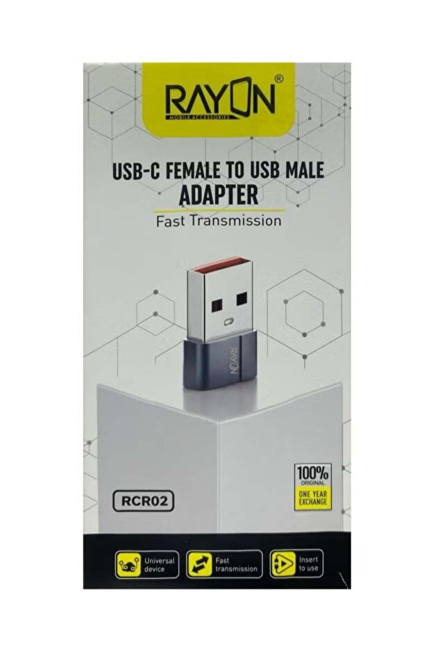 USB-C FEMALE TO USB MALE ADAPTER FAST TRANSMISSION