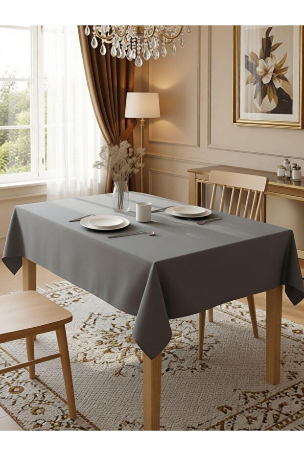 GRİ MASA ÖRTÜSÜ - 4