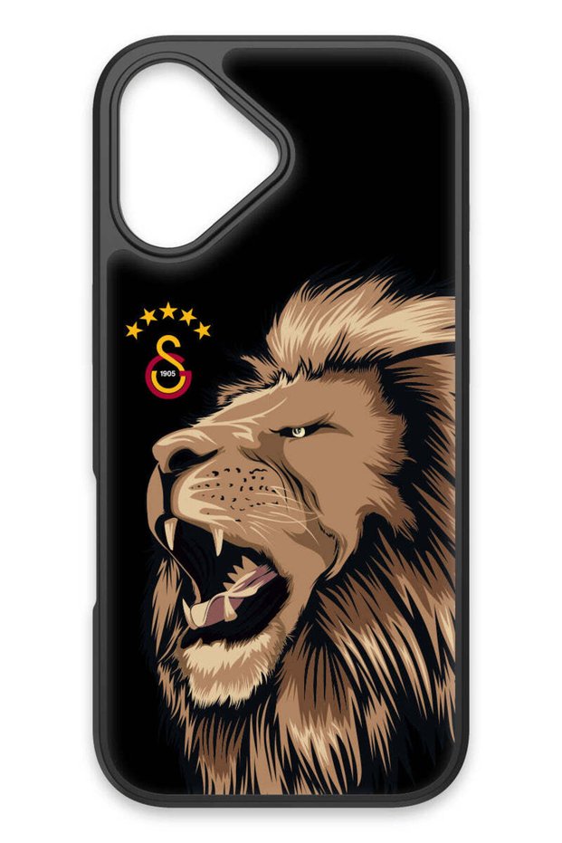 iPhone 17 Compatible Lion-Like Kükre Glass Licensed Phone Case
