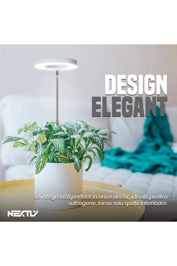 LED UV Grow Light NEXTLY, adjustable, timer, white - 3