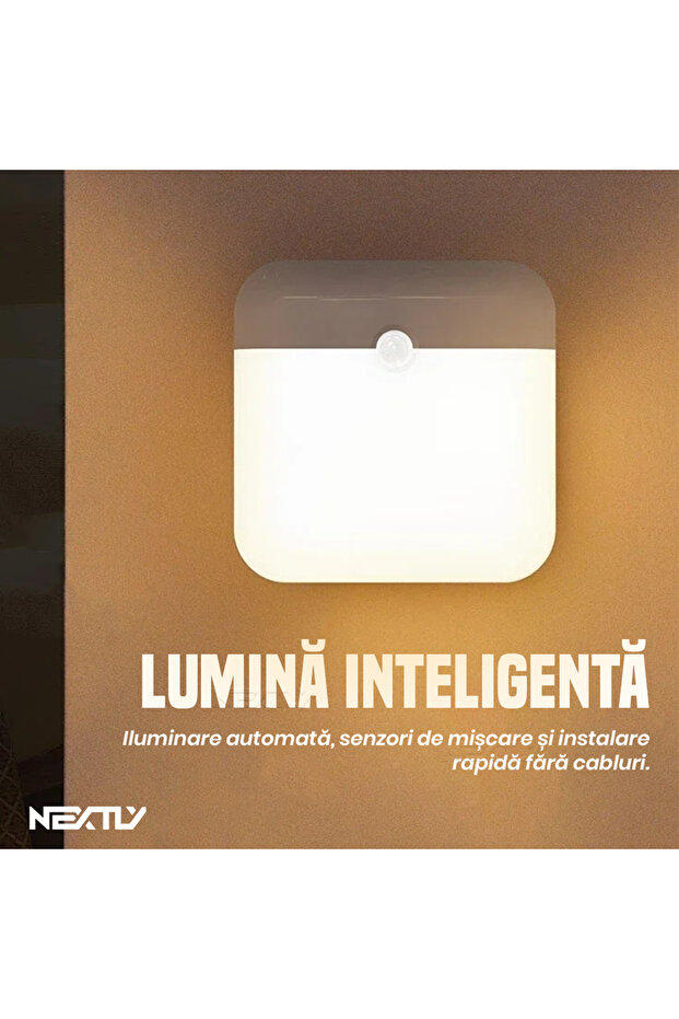 Portable LED Lamp, Motion Sensor, USB Charge - 2