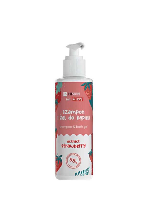 HISKIN KIDS SHAMPOO & BODY GEL STRAWBERRY 280ML
