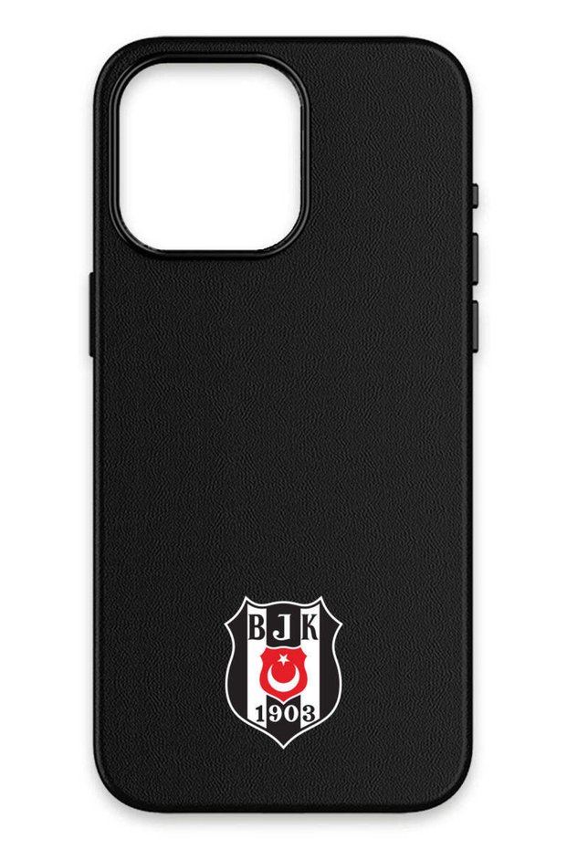 iPhone 15 Pro Compatible Arma Leather Magsafe Licensed Phone Case