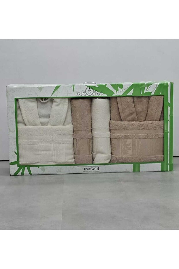 Bambu Aile Bornoz seti - 1