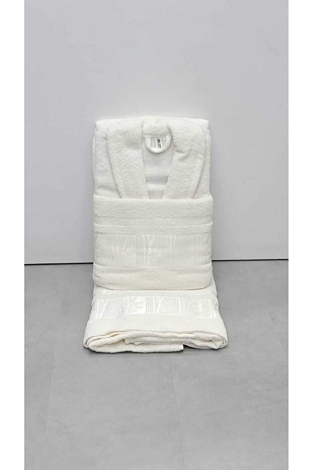 Bambu Aile Bornoz seti - 4