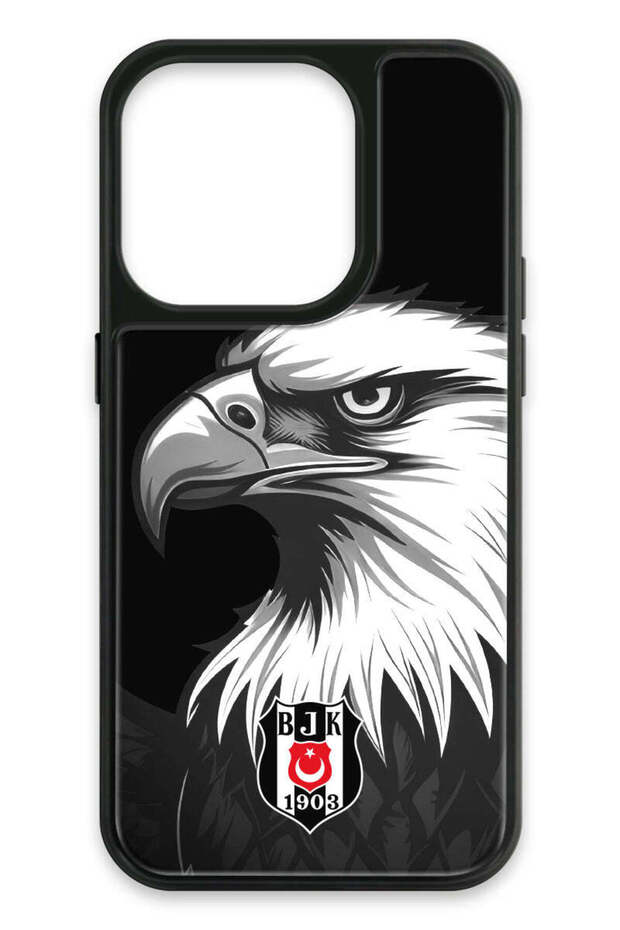 حافظة هاتف Big Eagle Glass المرخصة والمتوافقة مع iPhone 15 Pro