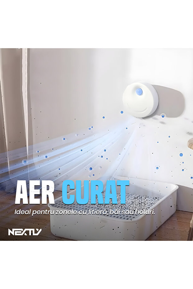 Cat Litter Deodorizer, Sensor, Auto On/Off - 3