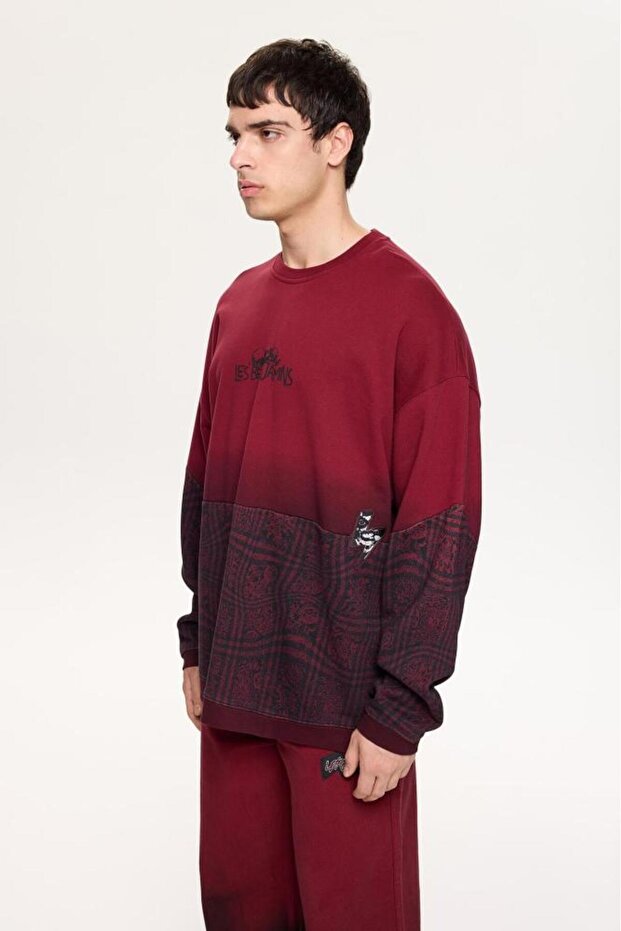 Erkek Oversize Sweatshirt - 3