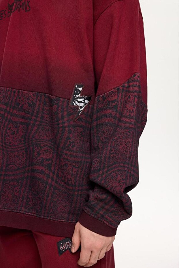 Erkek Oversize Sweatshirt - 5