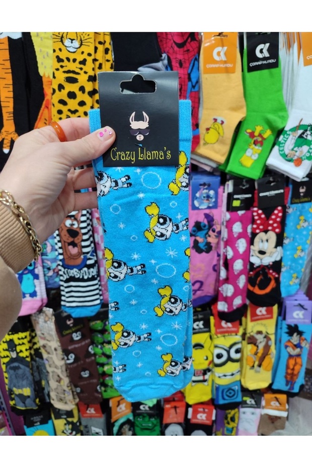 جوارب طويلة، جوارب مزخرفة، قطعة واحدة - 3