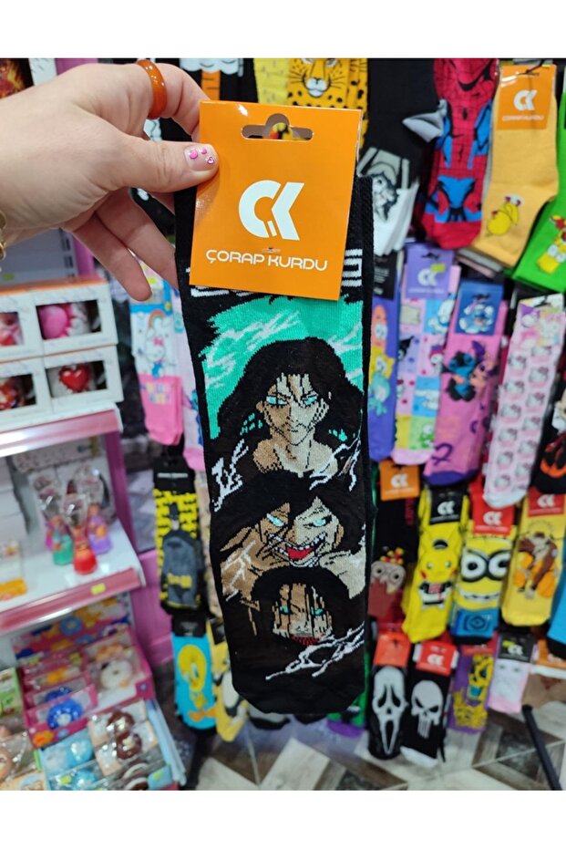 جوارب طويلة، جوارب مزخرفة، قطعة واحدة - 1