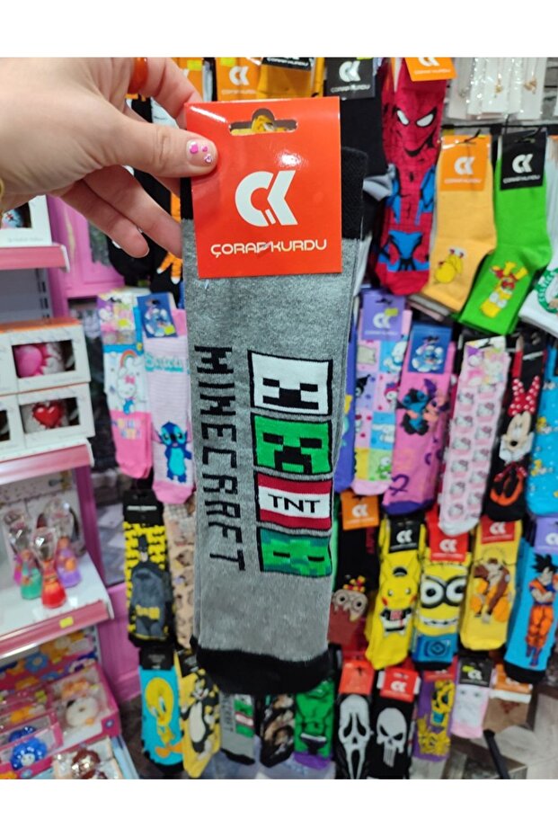 جوارب طويلة، جوارب مزخرفة، قطعة واحدة - 1