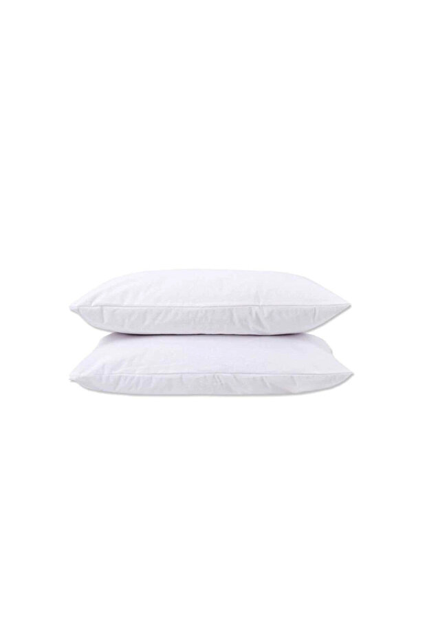 2-Piece Liquid-Proof Pillow Mattress Cotton Zippered 50x70