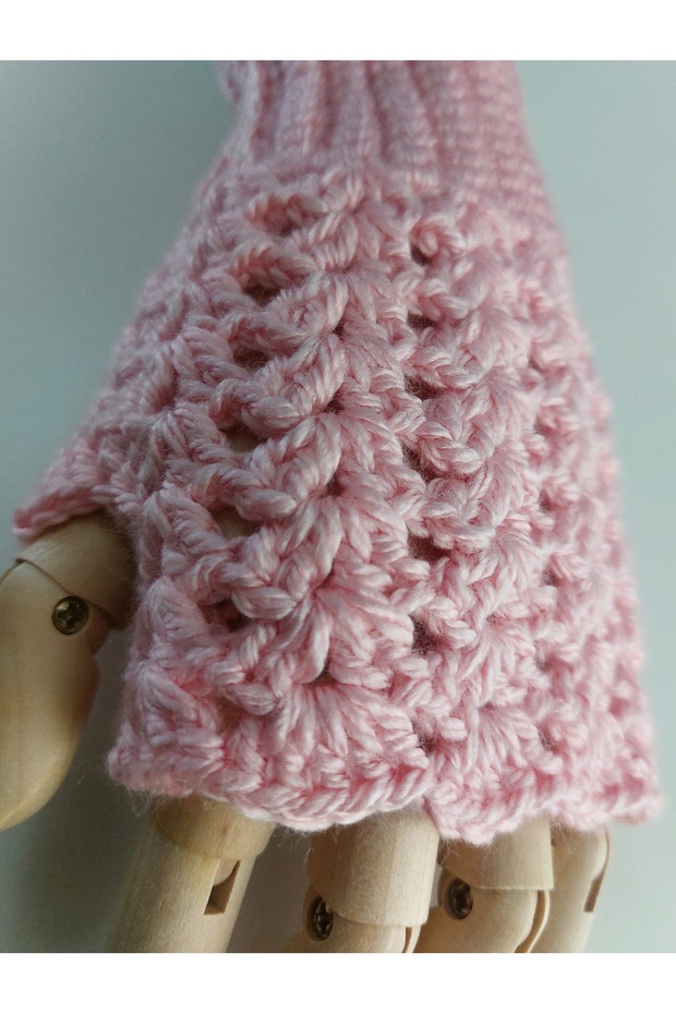 Elyapımı Örgü Eldiven - 4