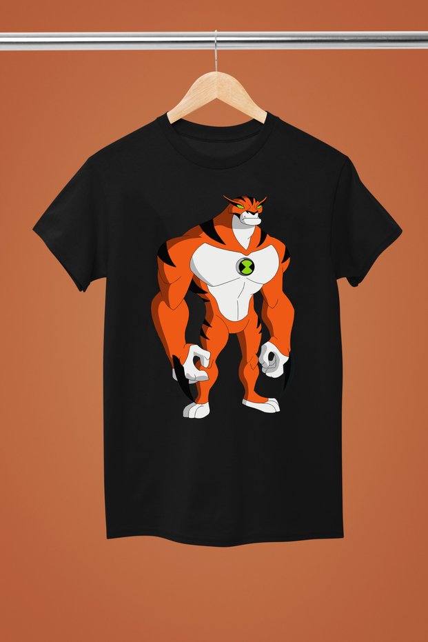 Ben10 Printed Cotton Short Sleeve Regular Fit Children's T-Shirt