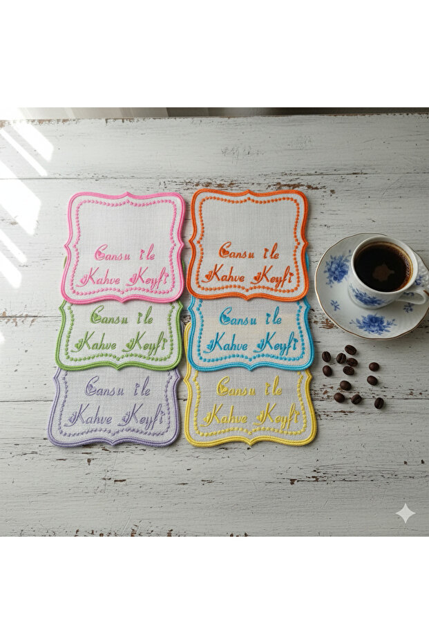 Kahve yani sunum peçetesi - 1