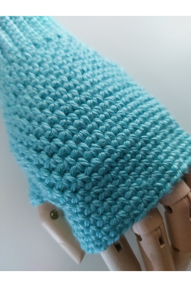 Elyapımı Örgü Eldiven - 5