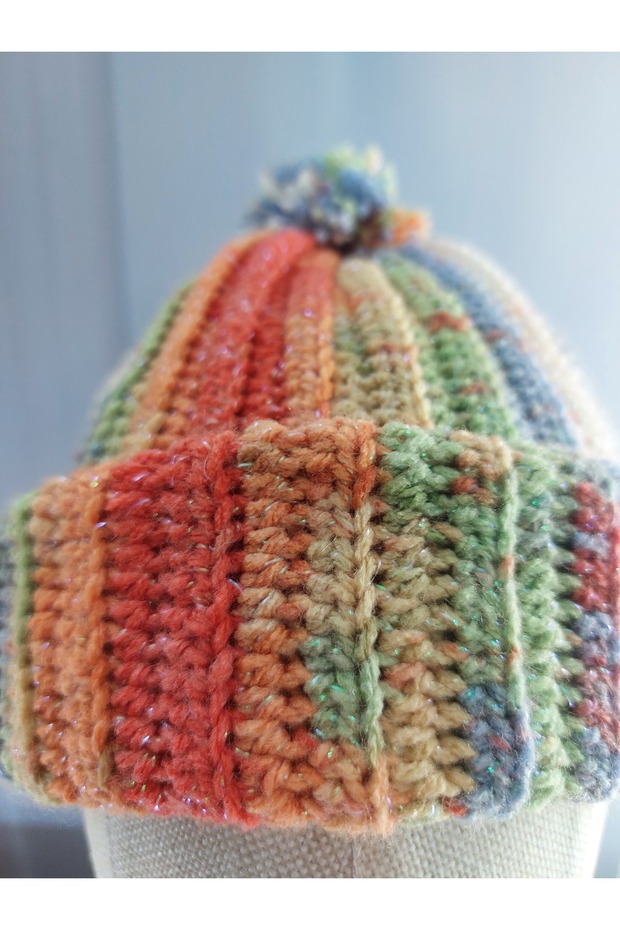 Elyapımı Örgü Bere - 6