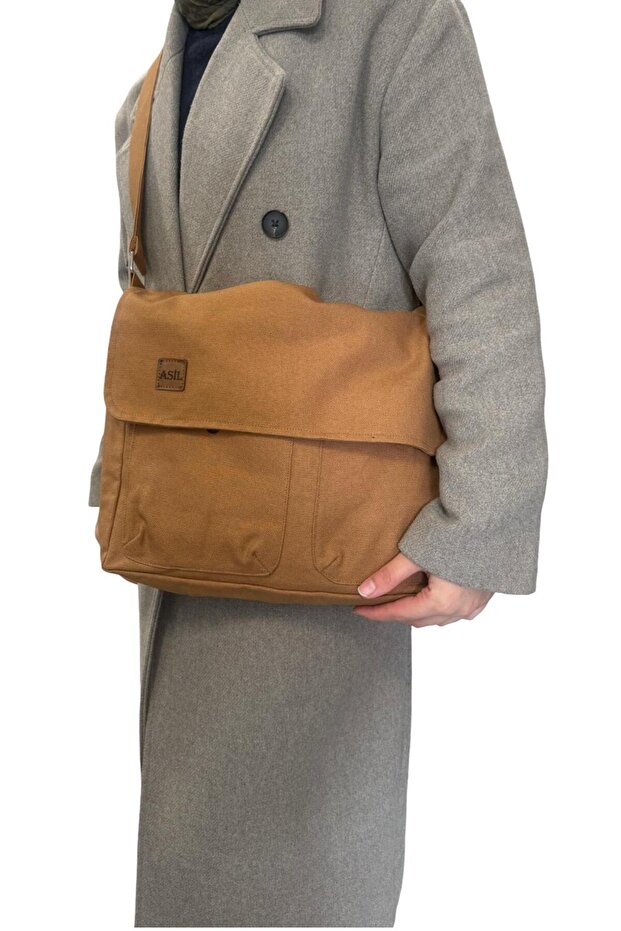 Kanvas Postacı Çanta - 3