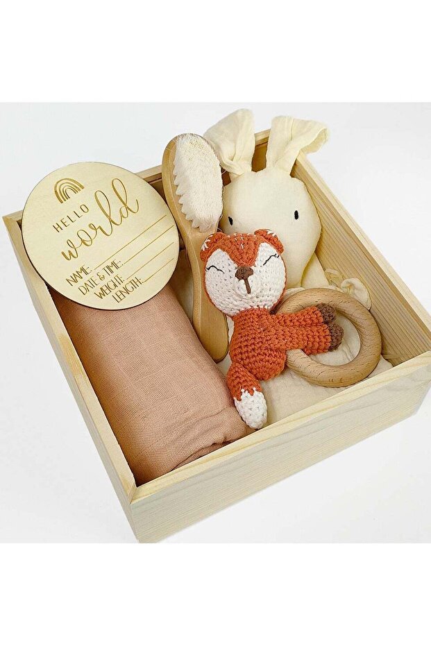 Baby Gift Set - Ultimate Natural Welcome for Newborns