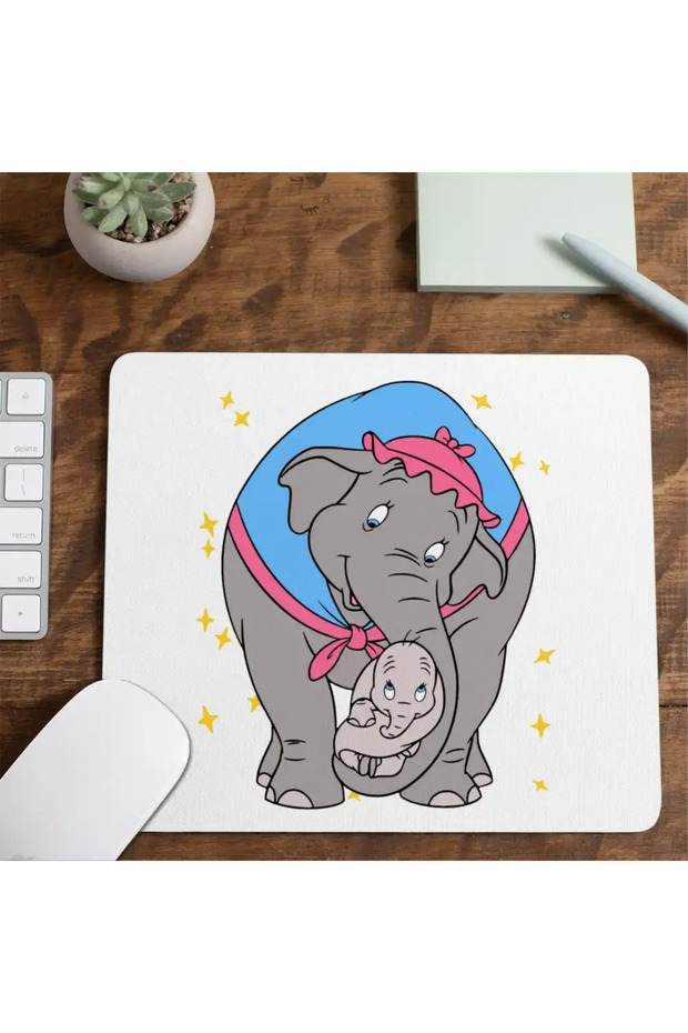 Mousepad Dumbo Mama Jumbo Circ Clovn - 4